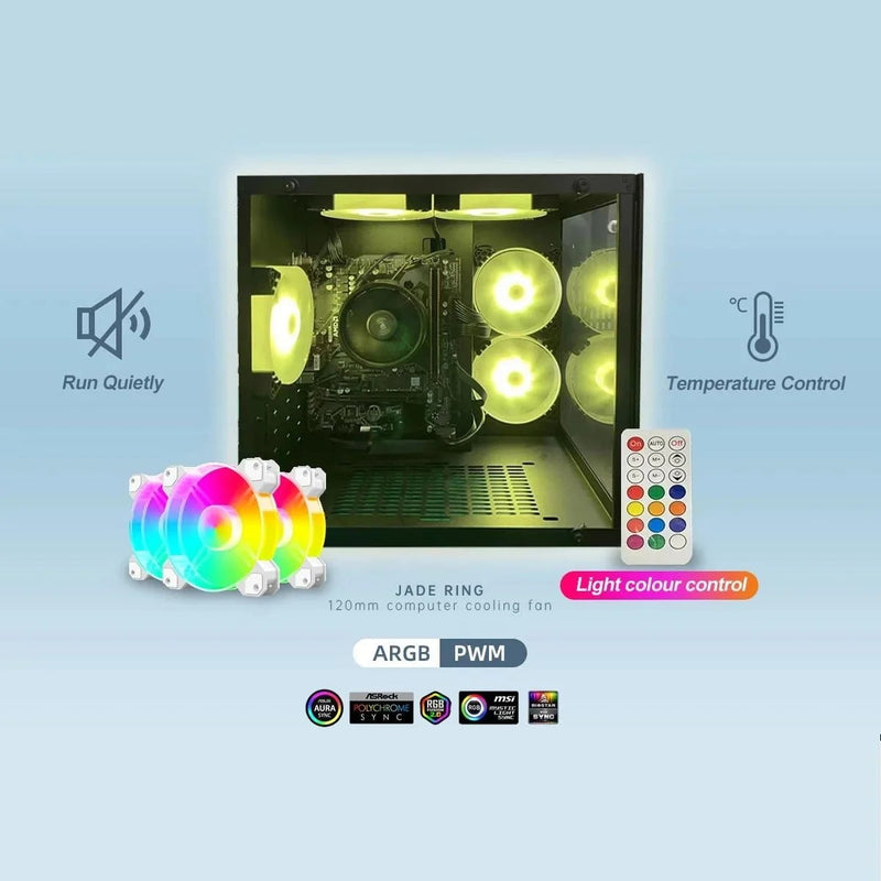 ICEWOLF Gaming Desktop PC AMD Ryzen 7 5700G Radeon Vega graphics,16GB