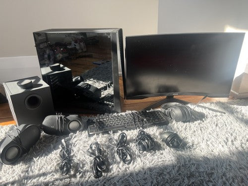 gaming pc desktop computer bundle READ DESCRIPTION