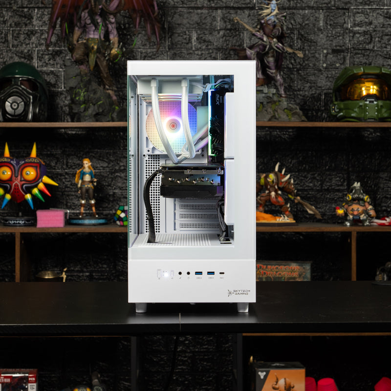 Skytech Gaming Azure 3 Gaming PC, AMD Ryzen 7 5700 3.7GHz, INTEL ARC B