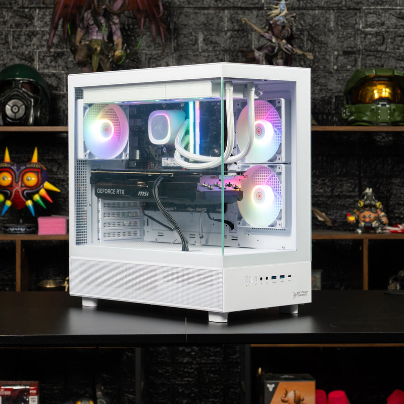 Skytech Gaming Azure 3 Gaming PC, AMD Ryzen 7 5700 3.7GHz, INTEL ARC B