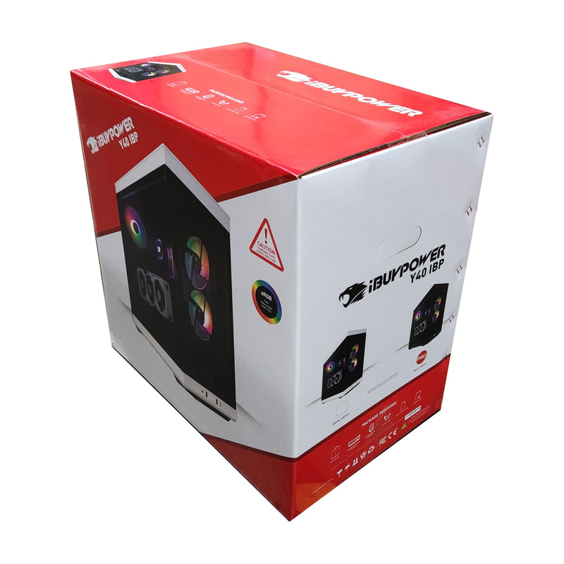 iBUYPOWER Y40 Gaming PC Desktop Liquid Cooled , AMD Ryzen 9 7900X , Ra