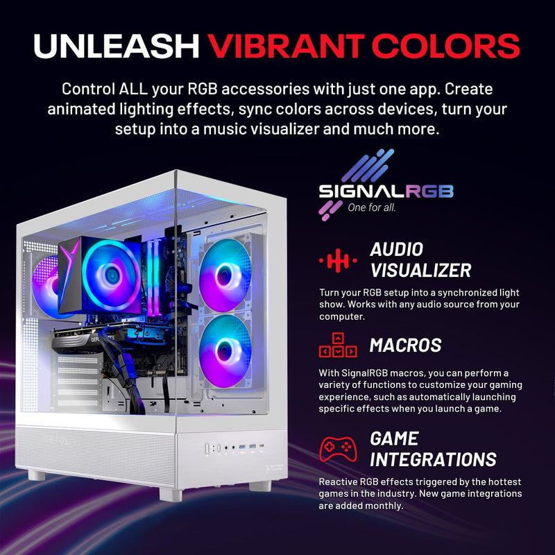 Skytech Gaming Azure 3 Gaming PC, AMD Ryzen 7 5700 3.7GHz, INTEL ARC B