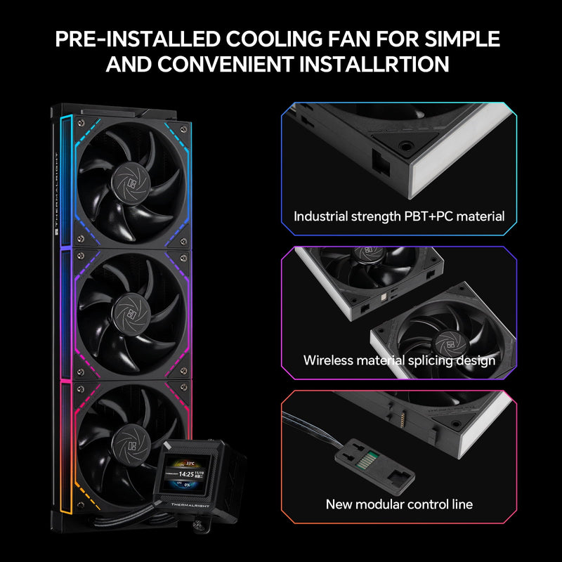 Thermalright FW360 SE ARGB V2 CPU Liquid Cooler, 2000RPM Daisy-Chain C
