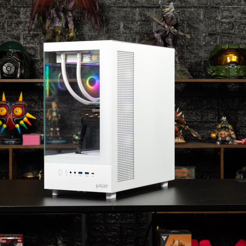 Skytech Gaming Azure 3 Gaming PC, AMD Ryzen 7 5700 3.7GHz, INTEL ARC B