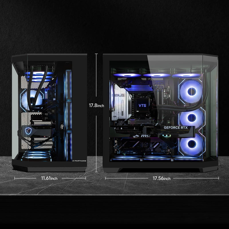 IPASON Gaming PC - AMD Ryzen 7 9800X3D, NVIDIA RTX 5080, 32GB DDR5, 2T