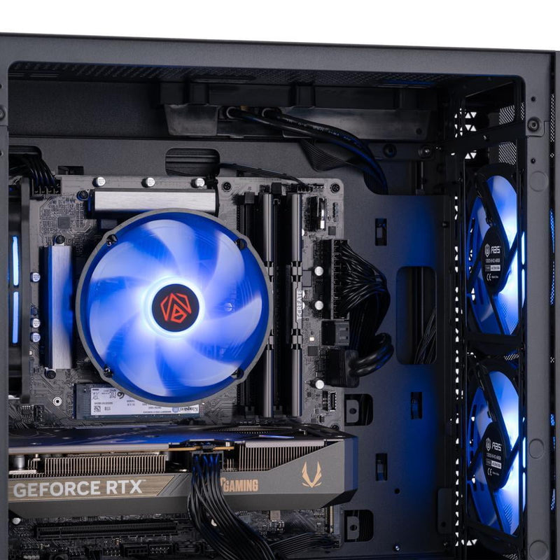 ABS Cyclone Aqua Gaming PC - Windows 11 - Intel Core i5-14400F - GeFor