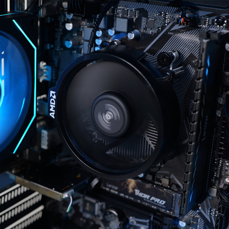 ICEWOLF Gaming Desktop PC AMD Ryzen 7 5700G Radeon Vega graphics,16GB