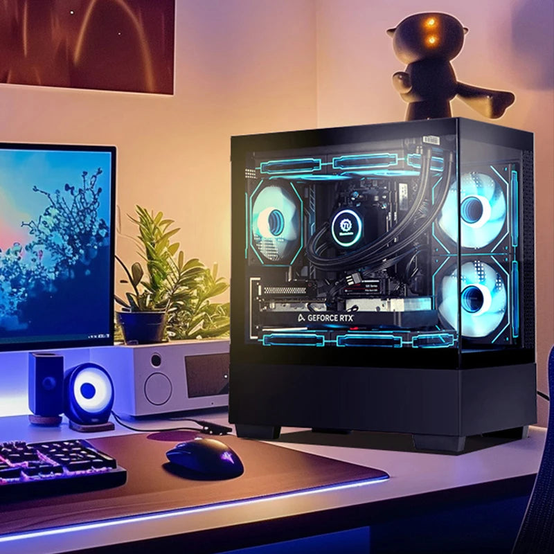 Ready-To-Ship R5 5600/Rx6750gre Gaming Desktop Computer 2K High Performance AMD