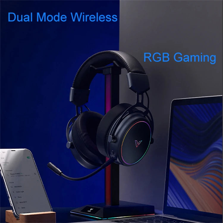 Rapoo VH800 Custom 2.4G BT Rechargeable LED Dynamic Omni Mic