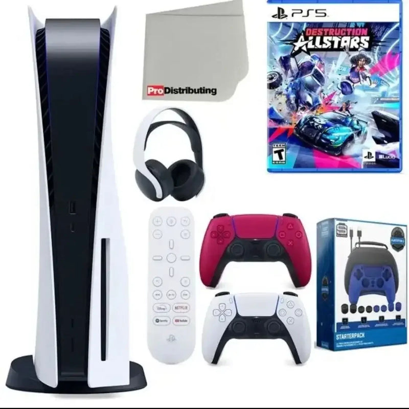 PS5: New PlayStation 5 Pro 2TB Console Bundle With Extra 500GB Controller