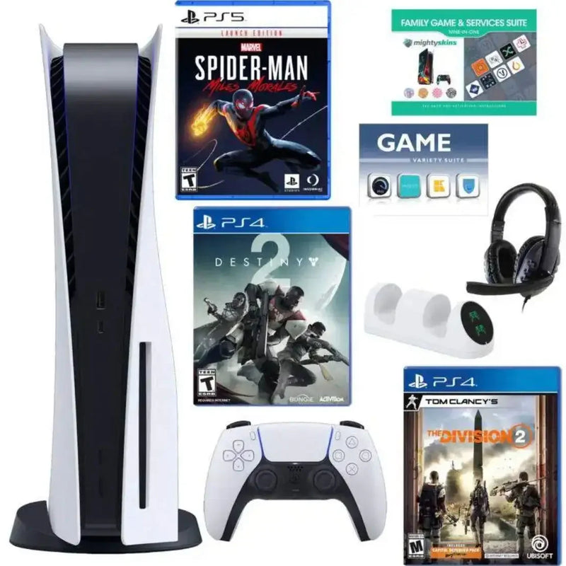 PS5: New PlayStation 5 Pro 2TB Console Bundle With Extra 500GB Controller