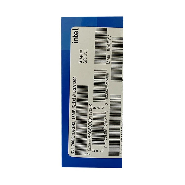 Intel Core I7-11700k/10700kf/11700k Used Desktop Processor CPU 8 Cores Up to 5.0