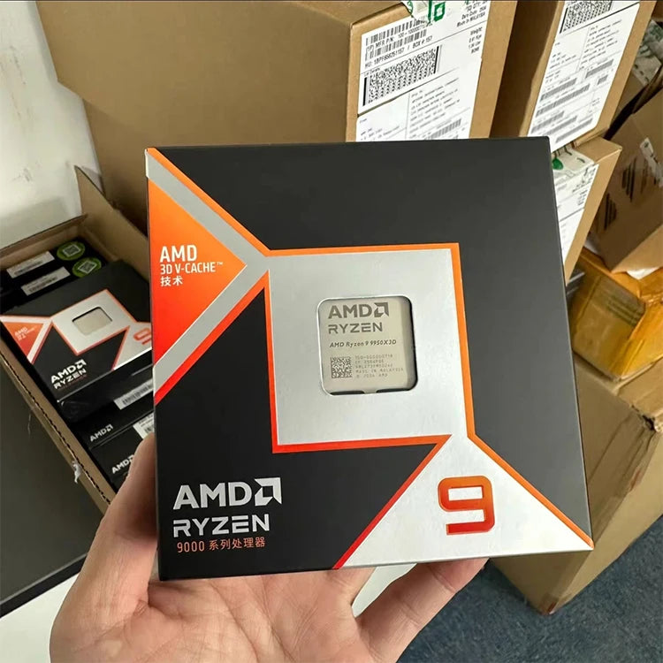 AMD Ryzen 9 9950X3D Processor With Socket AM5 170W Processor X670E or X870E