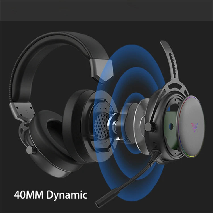 Rapoo VH800 Custom 2.4G BT Rechargeable LED Dynamic Omni Mic