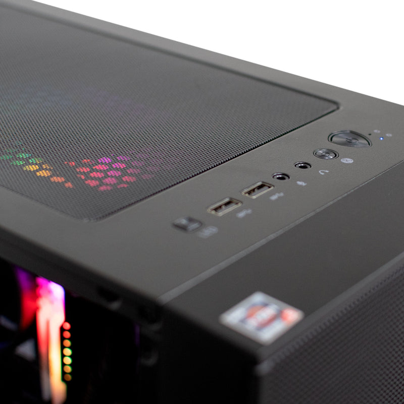 NSX Gaming PC Gamer NSX, AMD Ryzen 5 4500, 16GB RAM, 512GB SSD, Black,