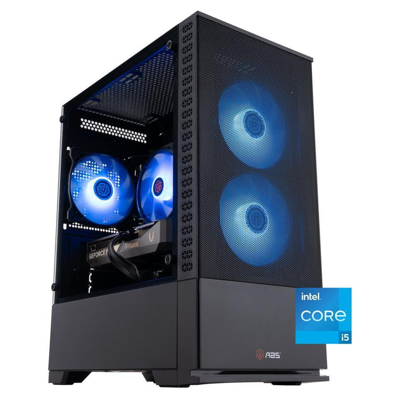 ABS Cyclone Aqua Gaming PC - Windows 11 - Intel Core i5-14400F - GeFor