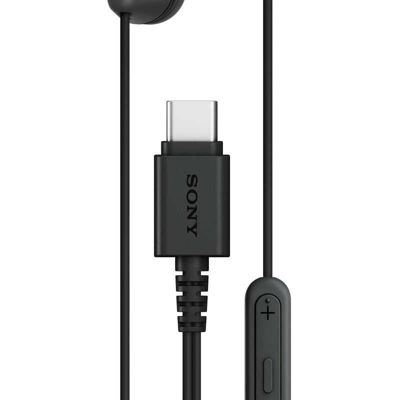 Sony IER-EX15C USB-C Wired In-ear Headphones, Black