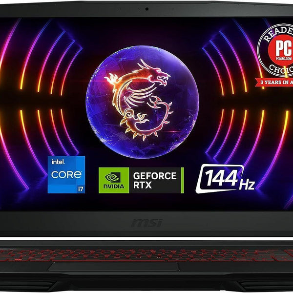 MSI 15.6 in FHD Gaming Notebook Laptop, intel core i5 12450H, 8GB RAM,