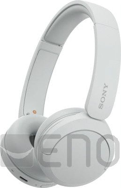 Sony Noise cancellation Wireless Over-Ear Headphones, White, WH-CH520