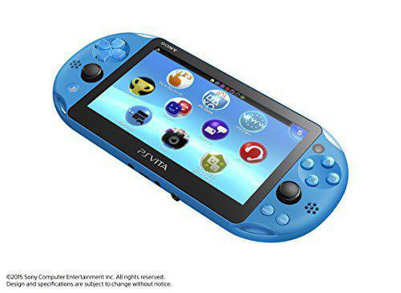 PlayStation Vita Wi-Fi model Aqua Blue (PCH-2000ZA23) Japanese Ver. Ja