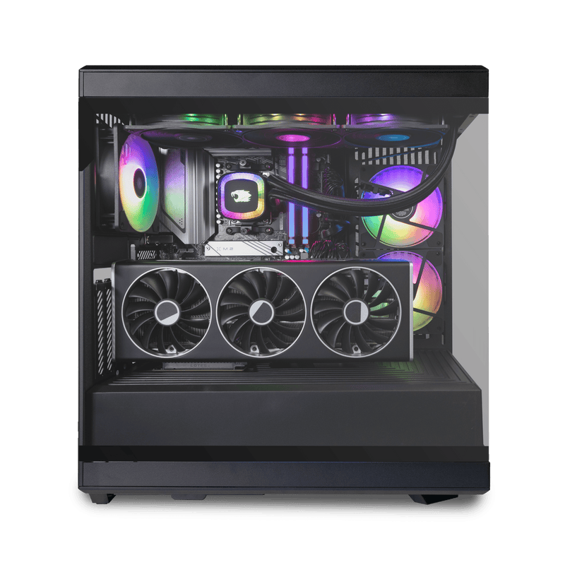 iBUYPOWER Y40 Gaming PC Desktop Liquid Cooled , AMD Ryzen 9 7900X , Ra