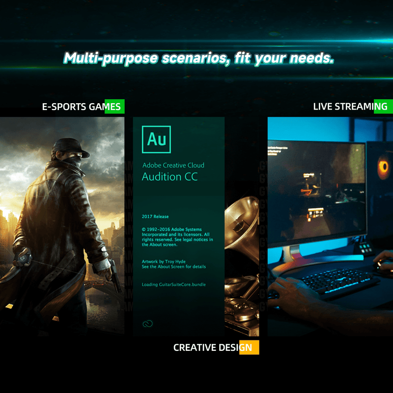 IPASON Gaming Desktop PC Ryzen7 5700X (8 Core up to 4.6GHz 7nm),32GB R