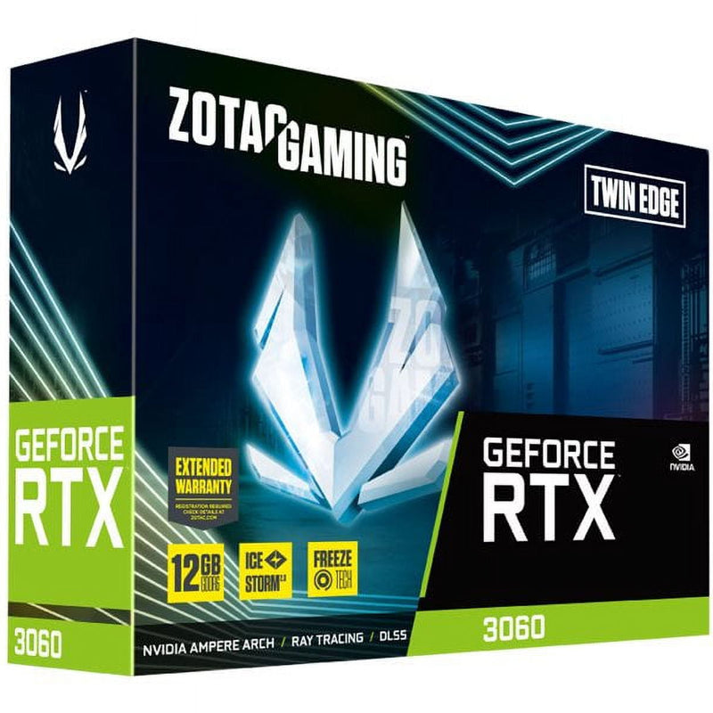 ZOTAC USA ZTA30600E10M GeForce RTX 3060 Twin Edge Graphics Card Card