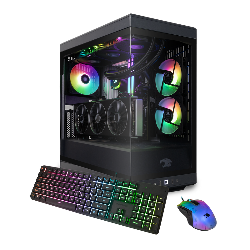 iBUYPOWER Y40 Gaming PC Desktop Liquid Cooled , AMD Ryzen 9 7900X , Ra